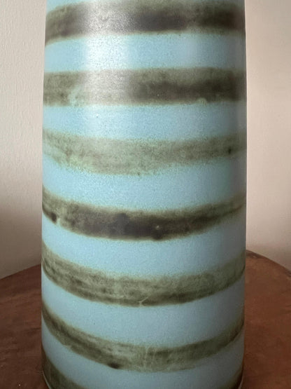 Jane and Gordon Martz Ceramic Table Lamp With Stripes