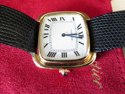 Rare Cartier Jumbo Watch 1970s