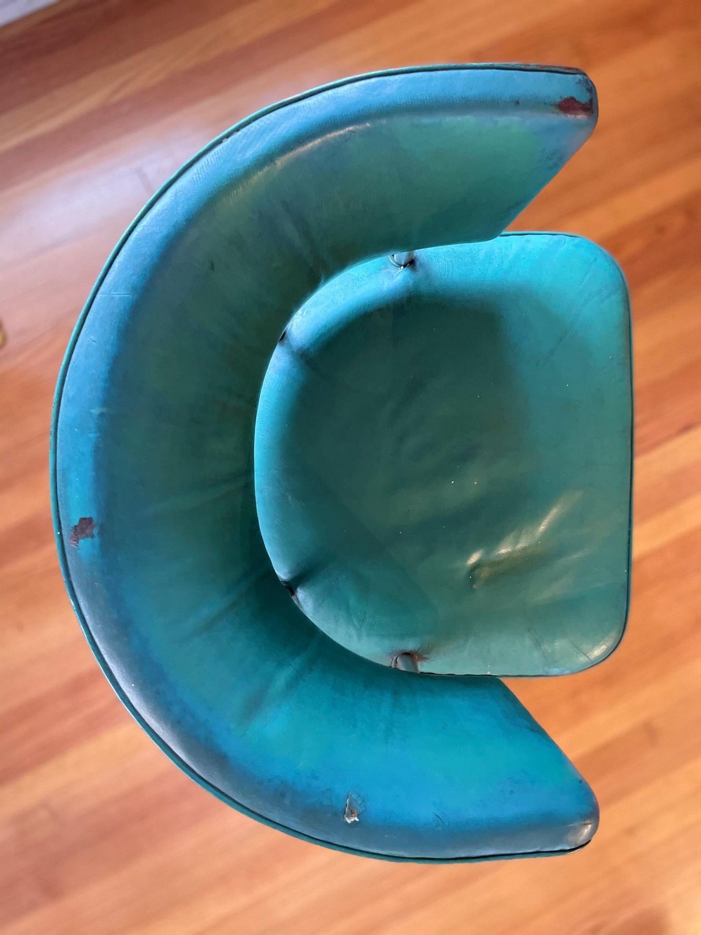 Curved Back Chair from SS United States