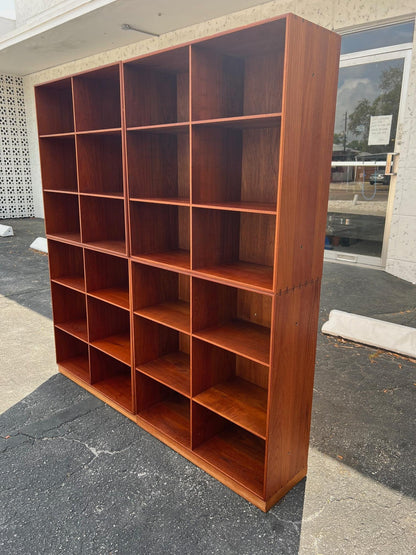 A Set of 4 Cabinets by Mogens Koch for Rud Rasmussen in Teak Danish Mid Century