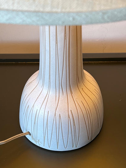 A Gordon Martz Table Lamp With Sgrafitto Decoration ca' 1960's