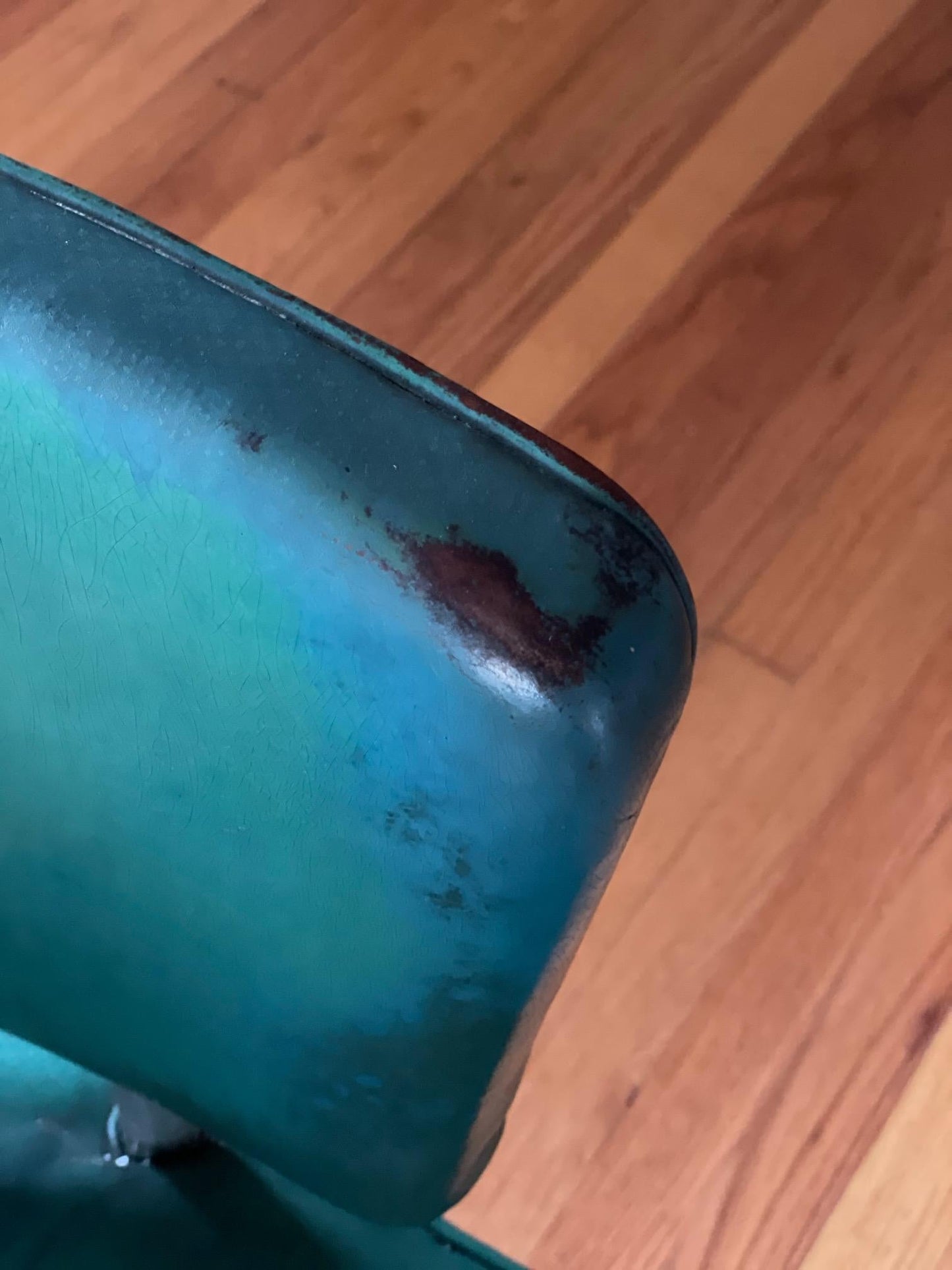 Curved Back Chair from SS United States