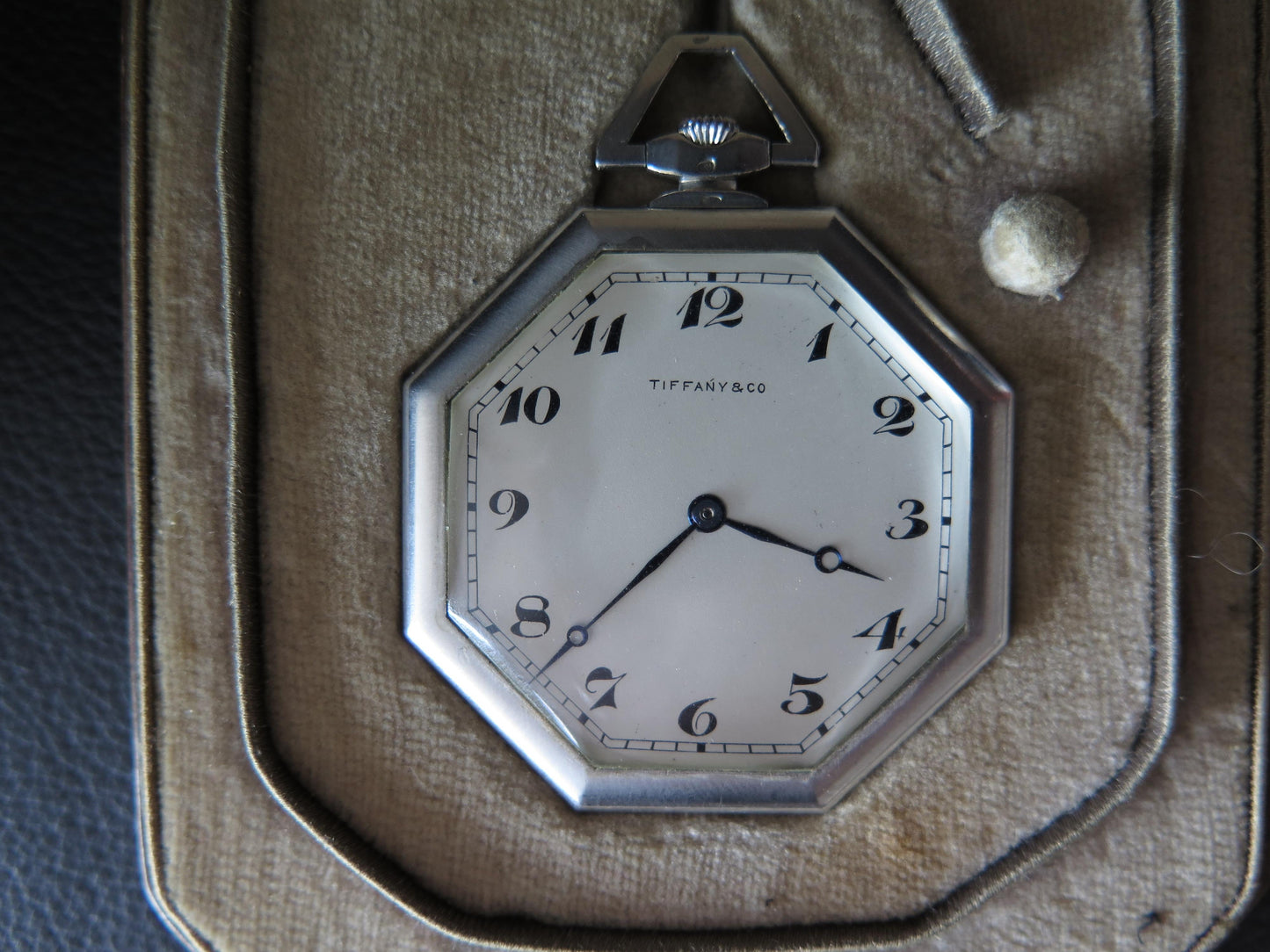 Tiffany Art Deco Pocket Watch By Audemars Piguet