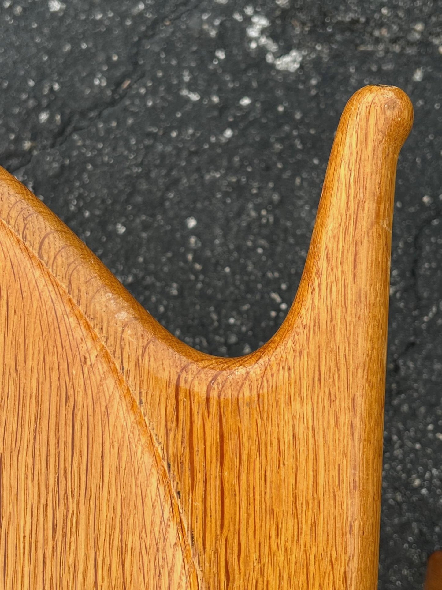 A Vintage Hans Wegner Oak Valet Chair By Johannes Hansen