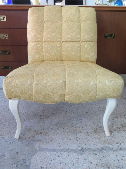 Pair of Classic Slipper Chairs by Kroehler