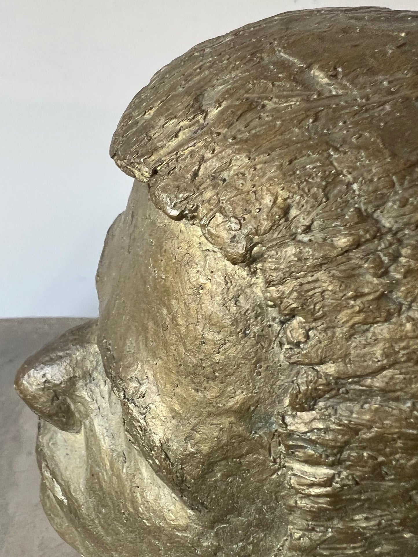 Bronze Male Bust by Anne Van Kleeck, circa 1960s