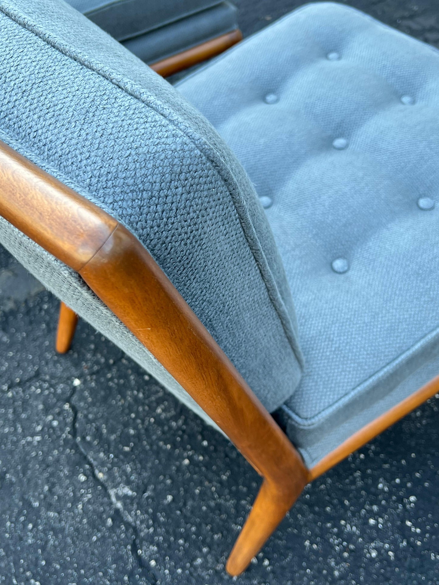 A Pair of T.H. Robsjohn-Gibbings Classic Slipper Chairs