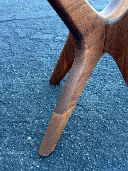 Adrian Pearsall "Jacks" Side Table in Walnut