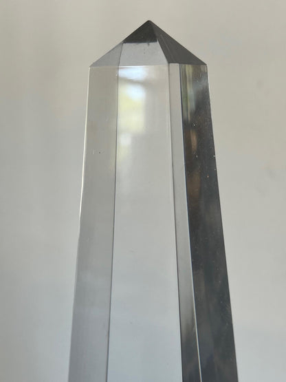 Pair of Chapman Obelisk Lamps, circa 1977