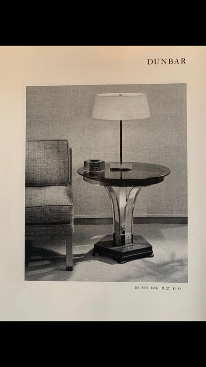 Edward Wormley for Dunbar Large Tulip Lamp Table