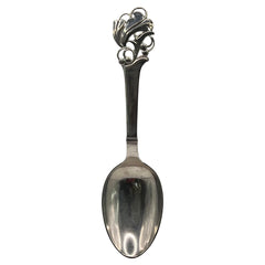 A Large Serving Spoon by Carl M. Cohr Horsens Solvvarefabrik Sterling Silver