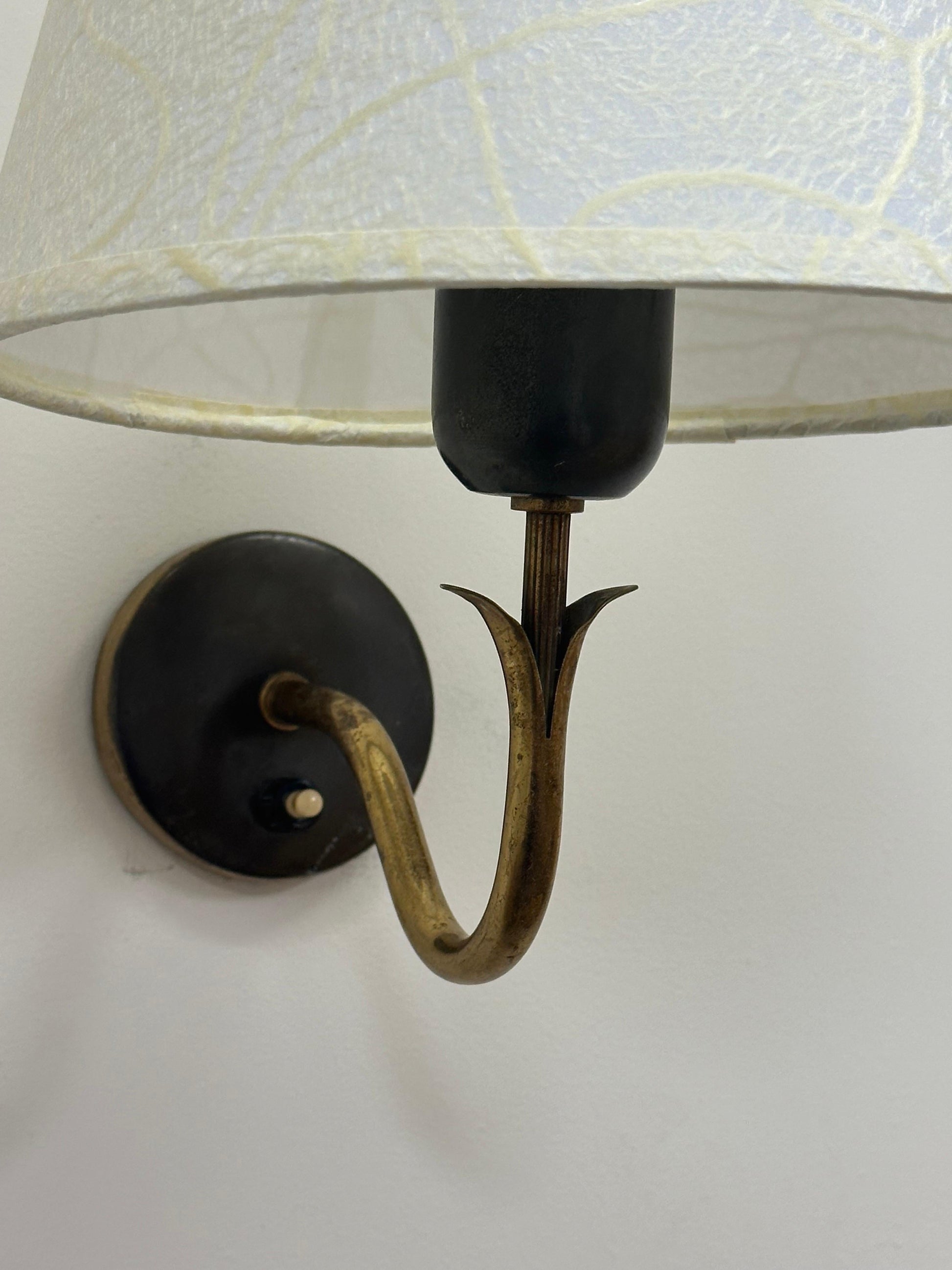 Frisman Vintage Chr Berg & Co Swedish Grace Wall Light