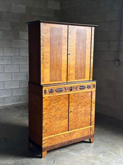 Frisman Vintage 1930s Swedish Large Cupboard Cabinet by Carl Malmsten for Ab Nordiska Kompaniet