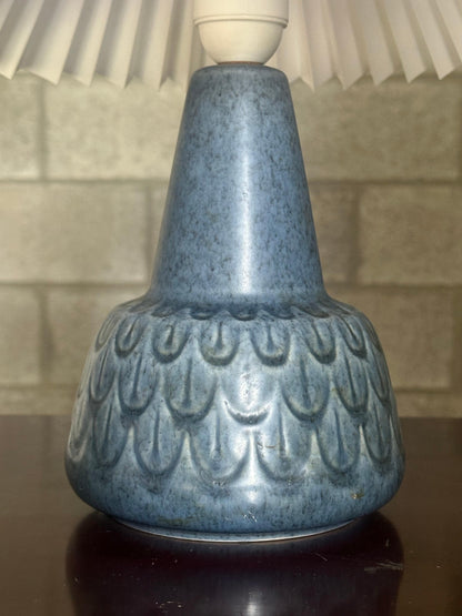 Frisman Vintage 1970s Mid-Century Modern Søholm Stentøj Denmark Ceramic Table Lamp