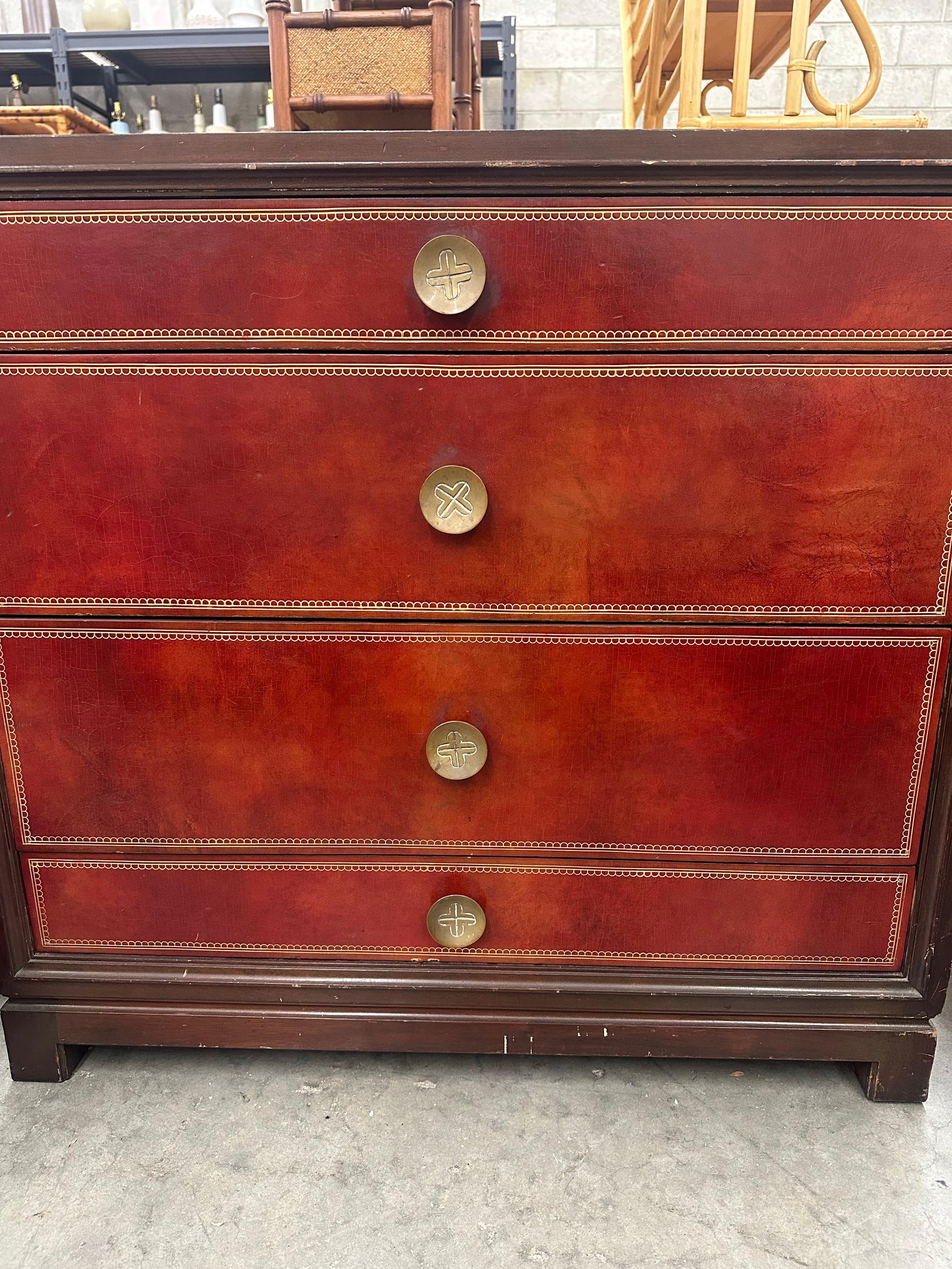 Frisman Vintage Tommi Parzinger for Charak Modern Chest of Drawers/ Dresser