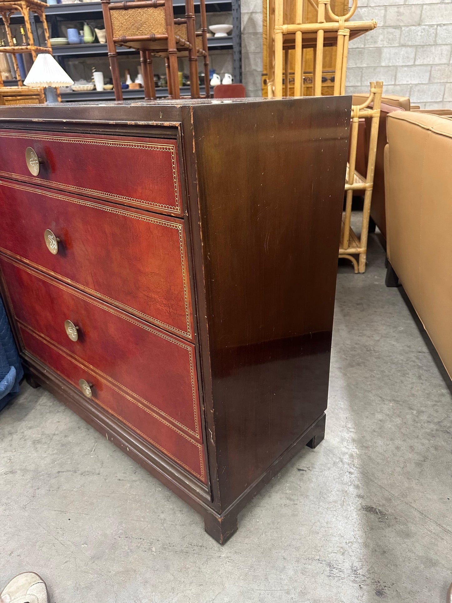 Frisman Vintage Tommi Parzinger for Charak Modern Chest of Drawers/ Dresser