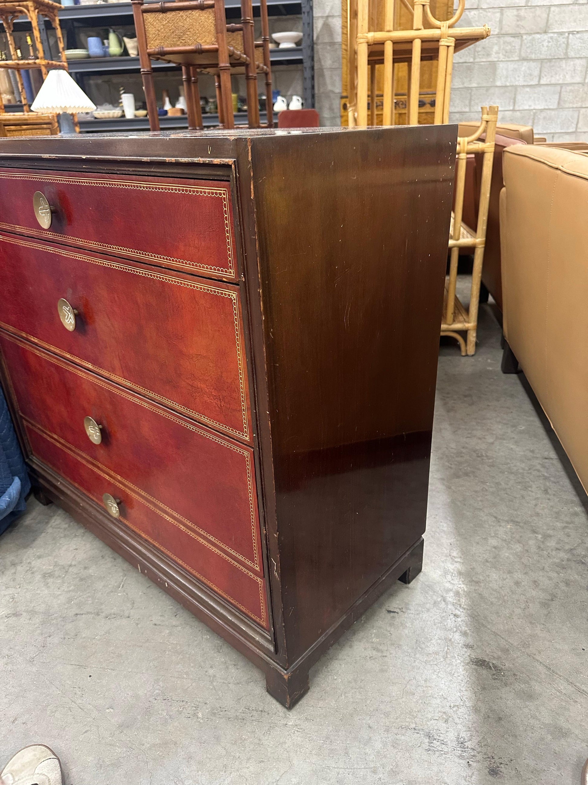 Frisman Vintage Tommi Parzinger for Charak Modern Chest of Drawers/ Dresser