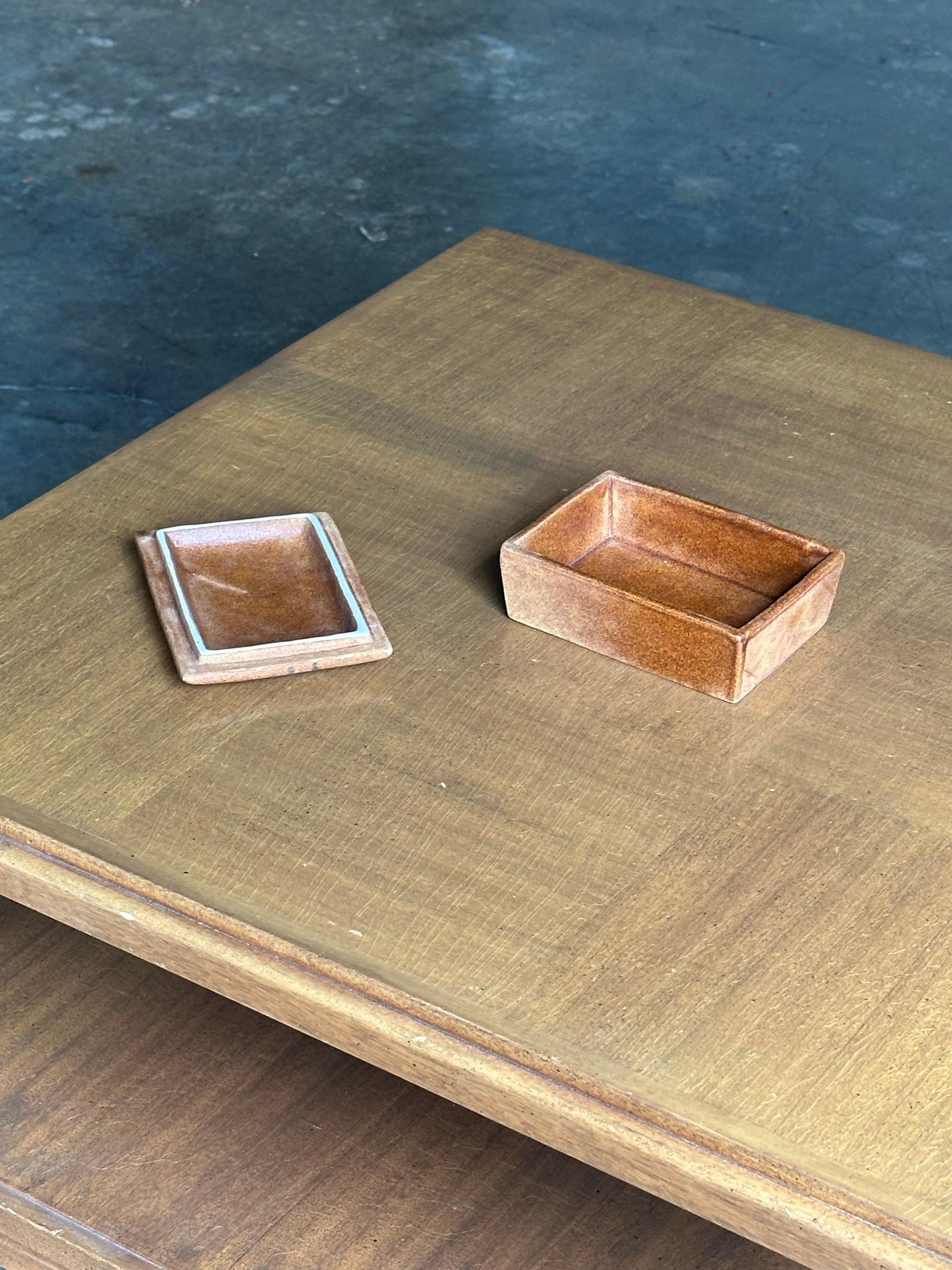 Frisman Vintage Ceramic Lidded Box by Alvino Bagni for Bitossi