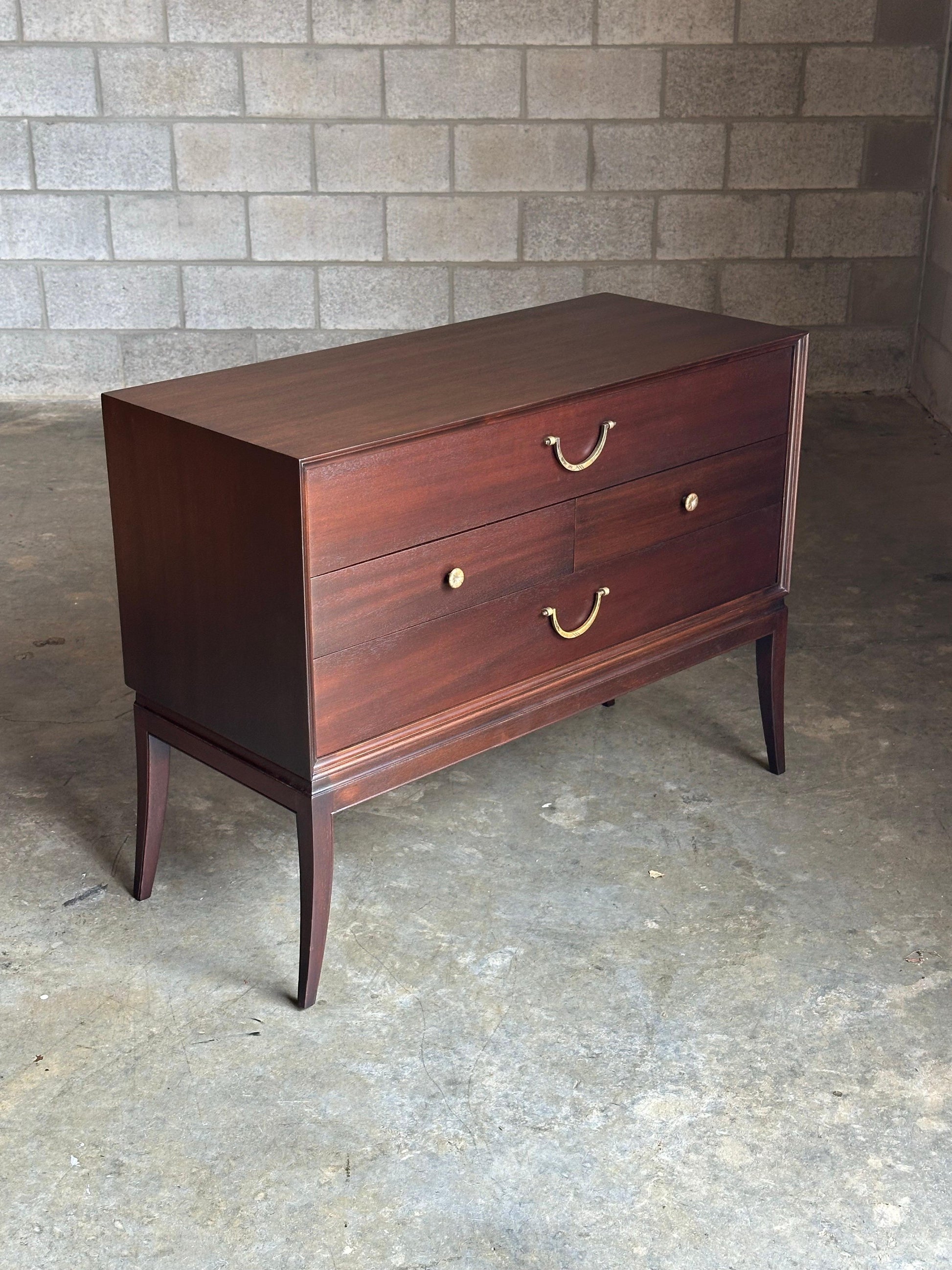 Frisman Vintage 1950s Tommi Parzinger for Charak Modern Chest of Drawers
