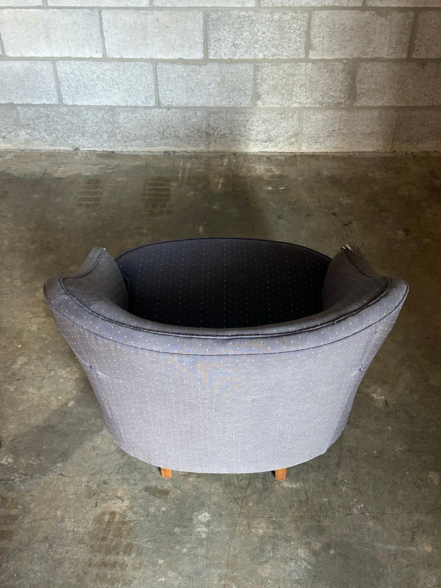 Frisman Vintage Edward Wormley for Dunbar Rare Swivel Chair, 1950s