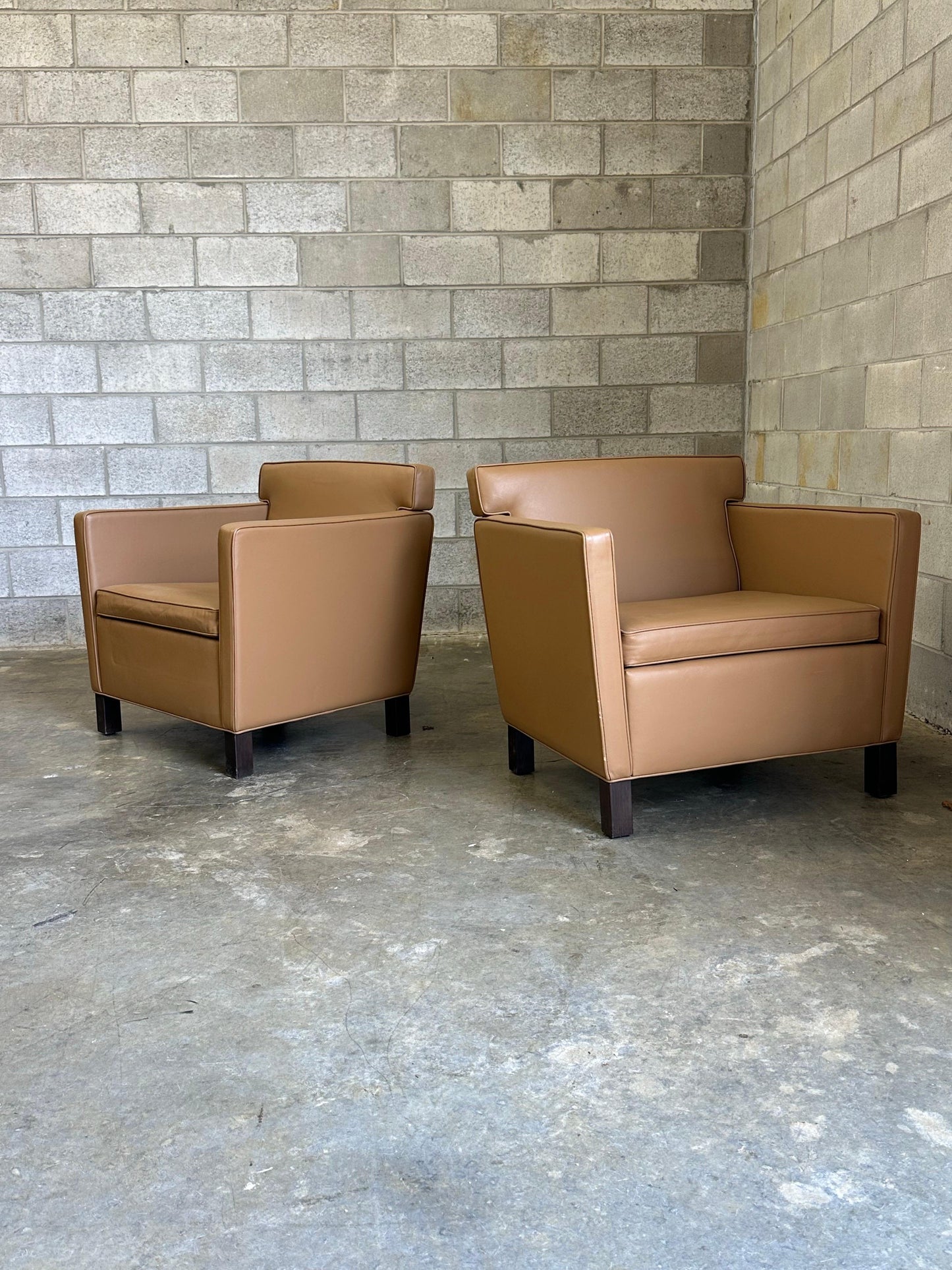 Frisman Vintage Ludwig Mies Van Der Rohe for Knoll Krefeld Chairs- A Pair