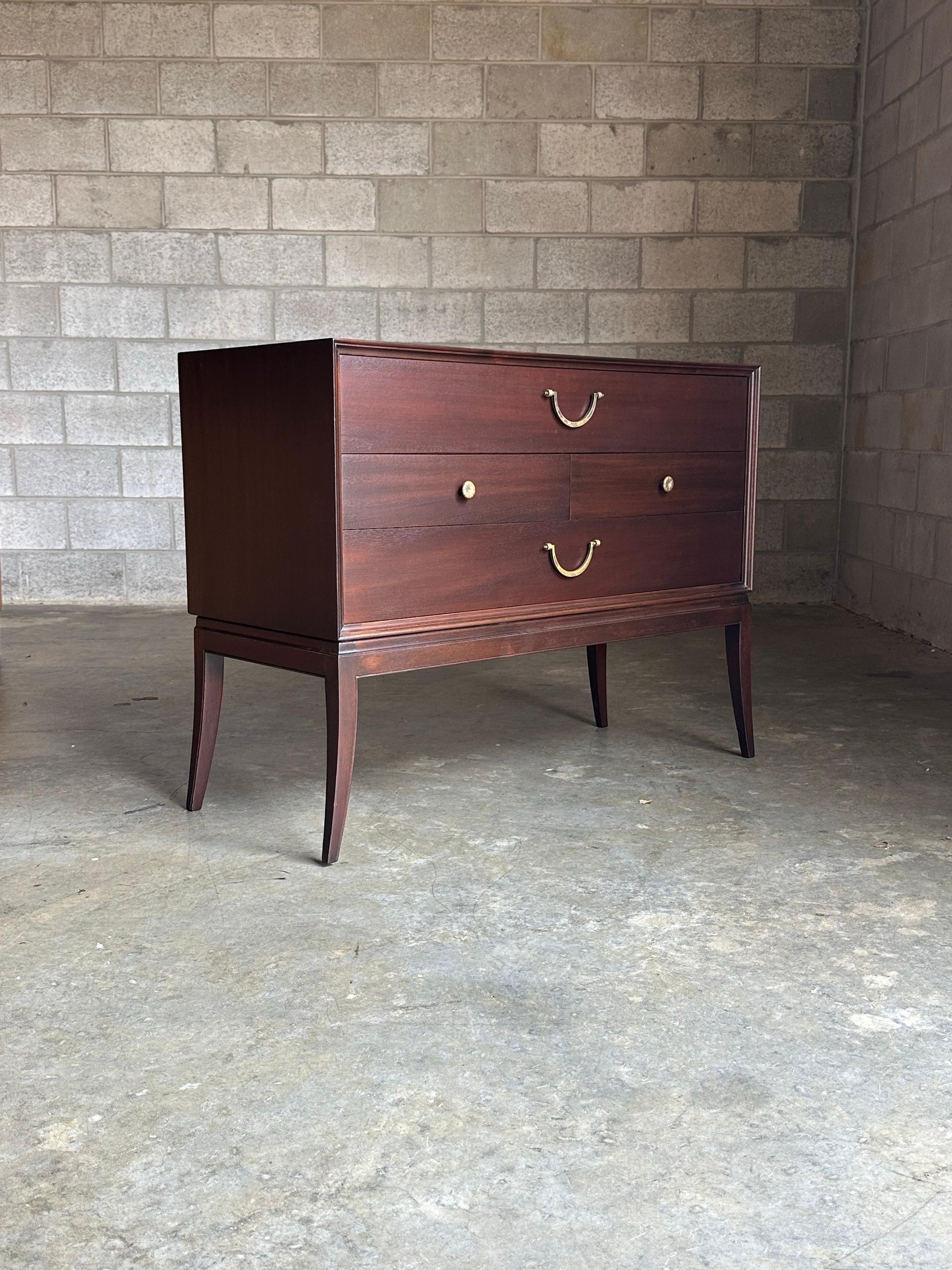 Frisman Vintage 1950s Tommi Parzinger for Charak Modern Chest of Drawers