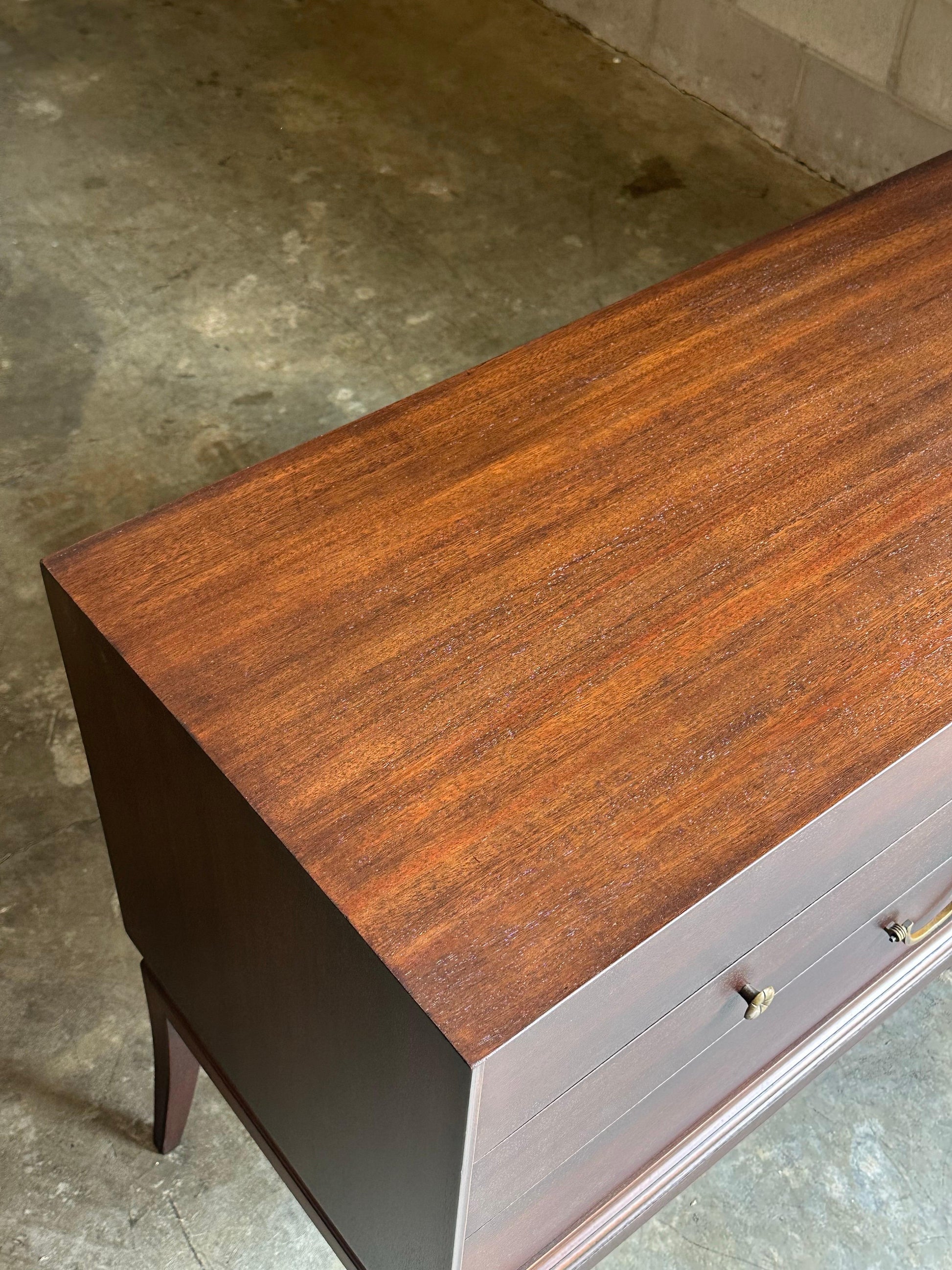 Frisman Vintage 1950s Tommi Parzinger for Charak Modern Chest of Drawers