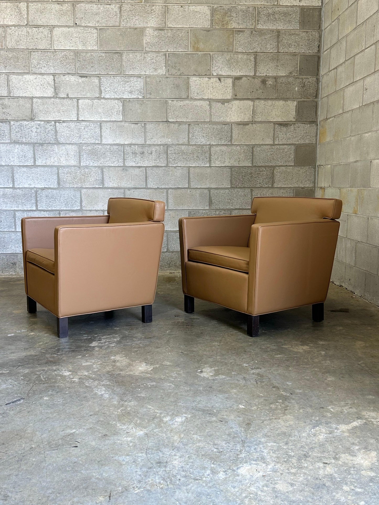 Frisman Vintage Ludwig Mies Van Der Rohe for Knoll Krefeld Chairs- A Pair