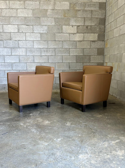 Frisman Vintage Ludwig Mies Van Der Rohe for Knoll Krefeld Chairs- A Pair