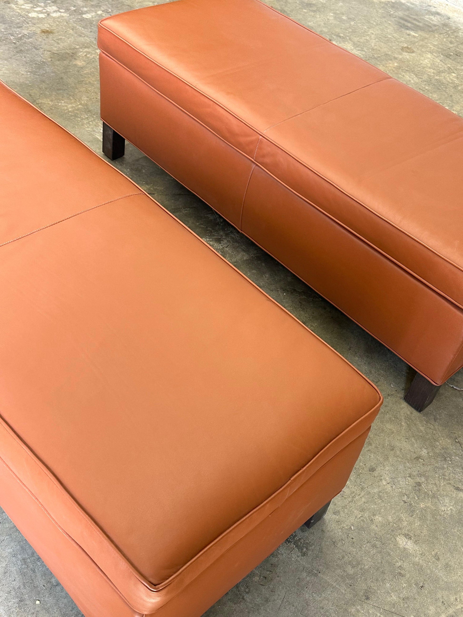 Frisman Vintage Ludwig Mies Van Der Rohe for Knoll Krefeld Benches- A Pair