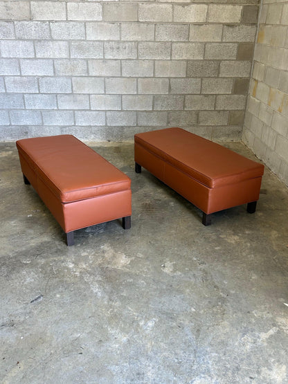 Frisman Vintage Ludwig Mies Van Der Rohe for Knoll Krefeld Benches- A Pair