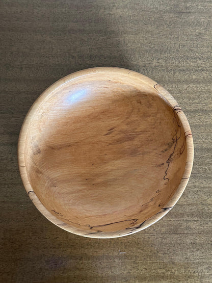 Frisman Vintage 1960s Spalted Maple Bowl, Sweden