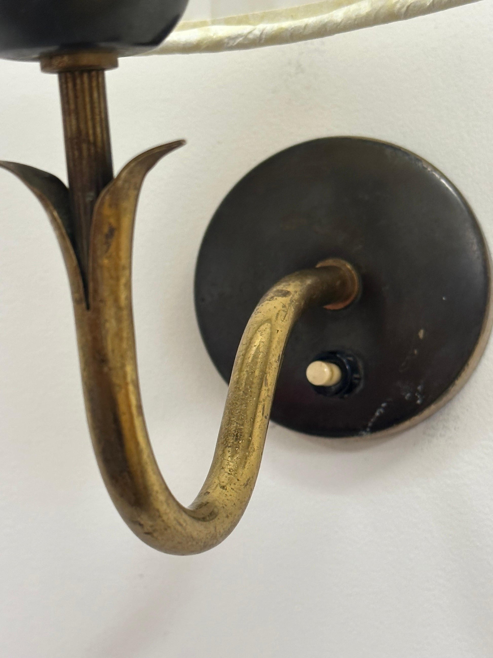 Frisman Vintage Chr Berg & Co Swedish Grace Wall Light