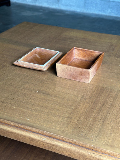 Frisman Vintage Ceramic Lidded Box by Alvino Bagni for Bitossi