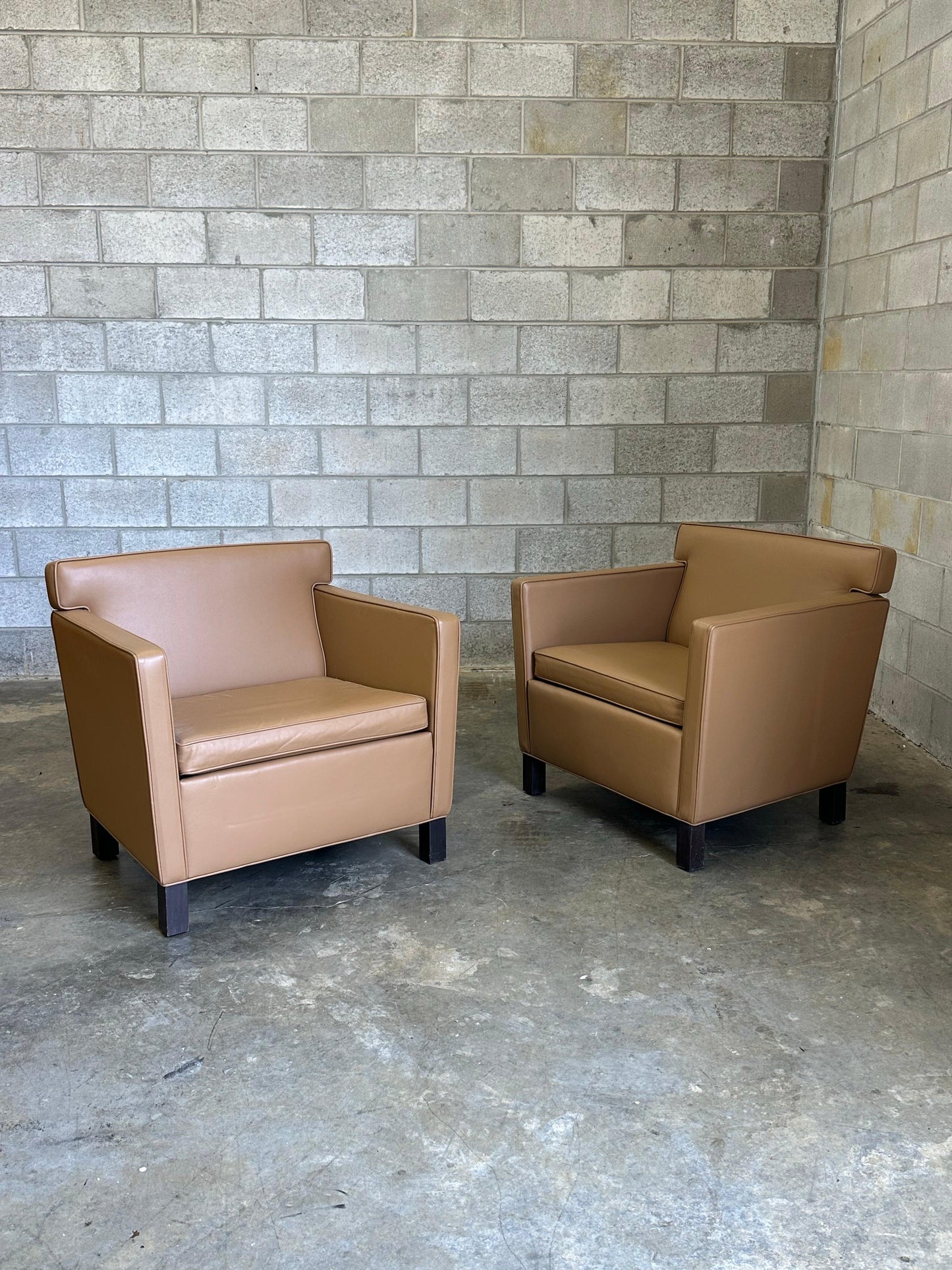 Frisman Vintage Ludwig Mies Van Der Rohe for Knoll Krefeld Chairs- A Pair