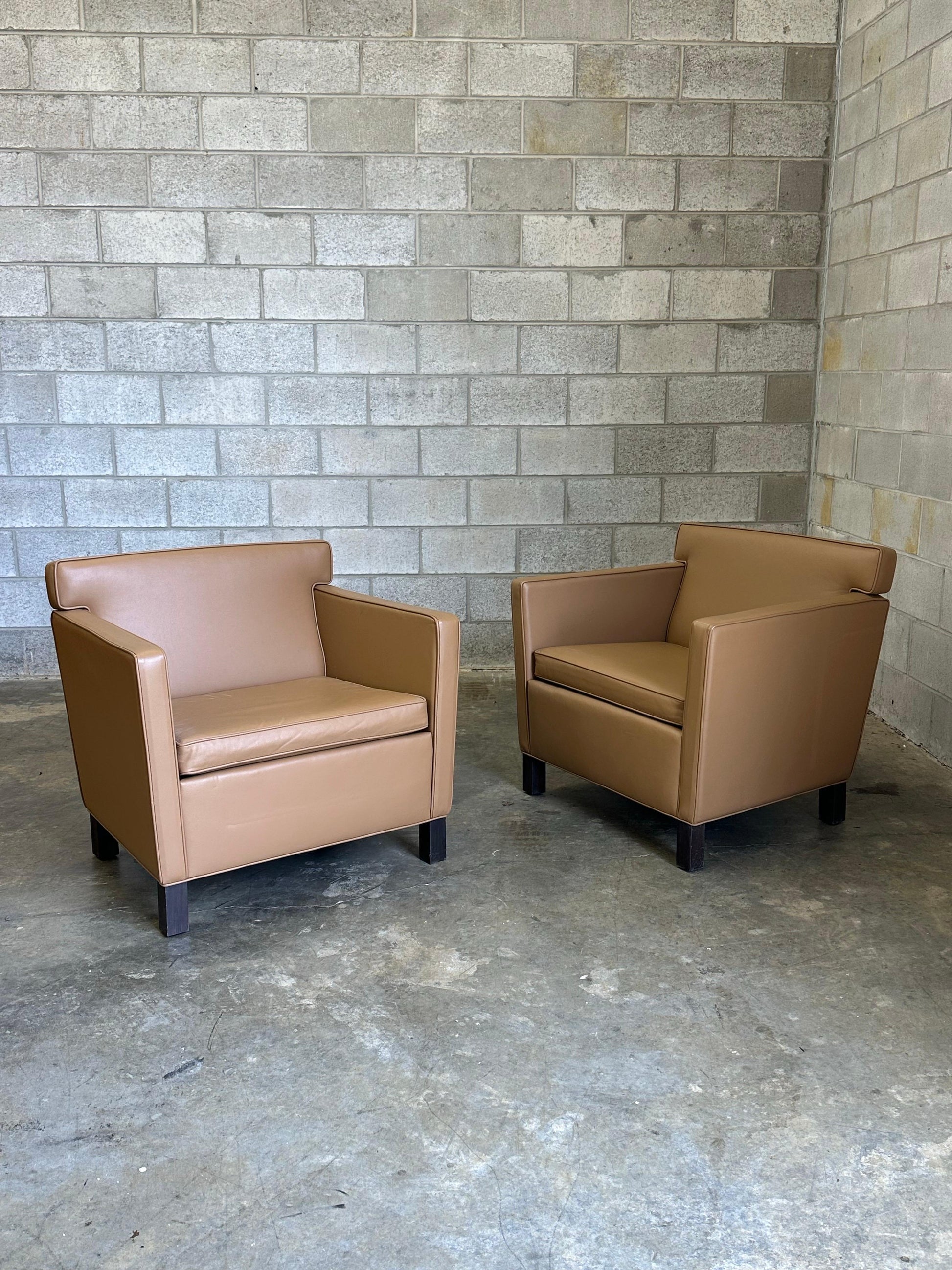 Frisman Vintage Ludwig Mies Van Der Rohe for Knoll Krefeld Chairs- A Pair