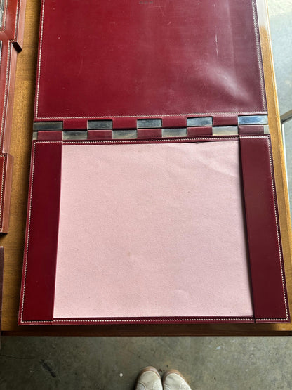 Frisman Vintage 1940s Paul Dupré-Lafon for Hermès Rare Desk Pieces- Set of 4