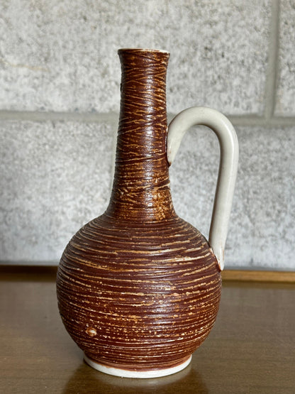 Frisman Vintage 1950s Andersson & Johansson Pitcher Vase for Höganäs Keramik, Sweden