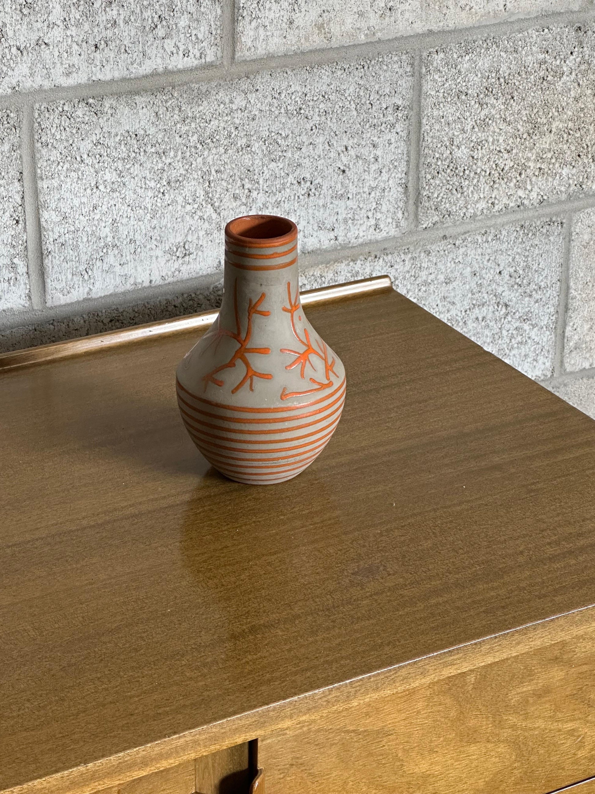 Frisman Vintage 1940s Rare Erik Mornils for Nittsjö Vase