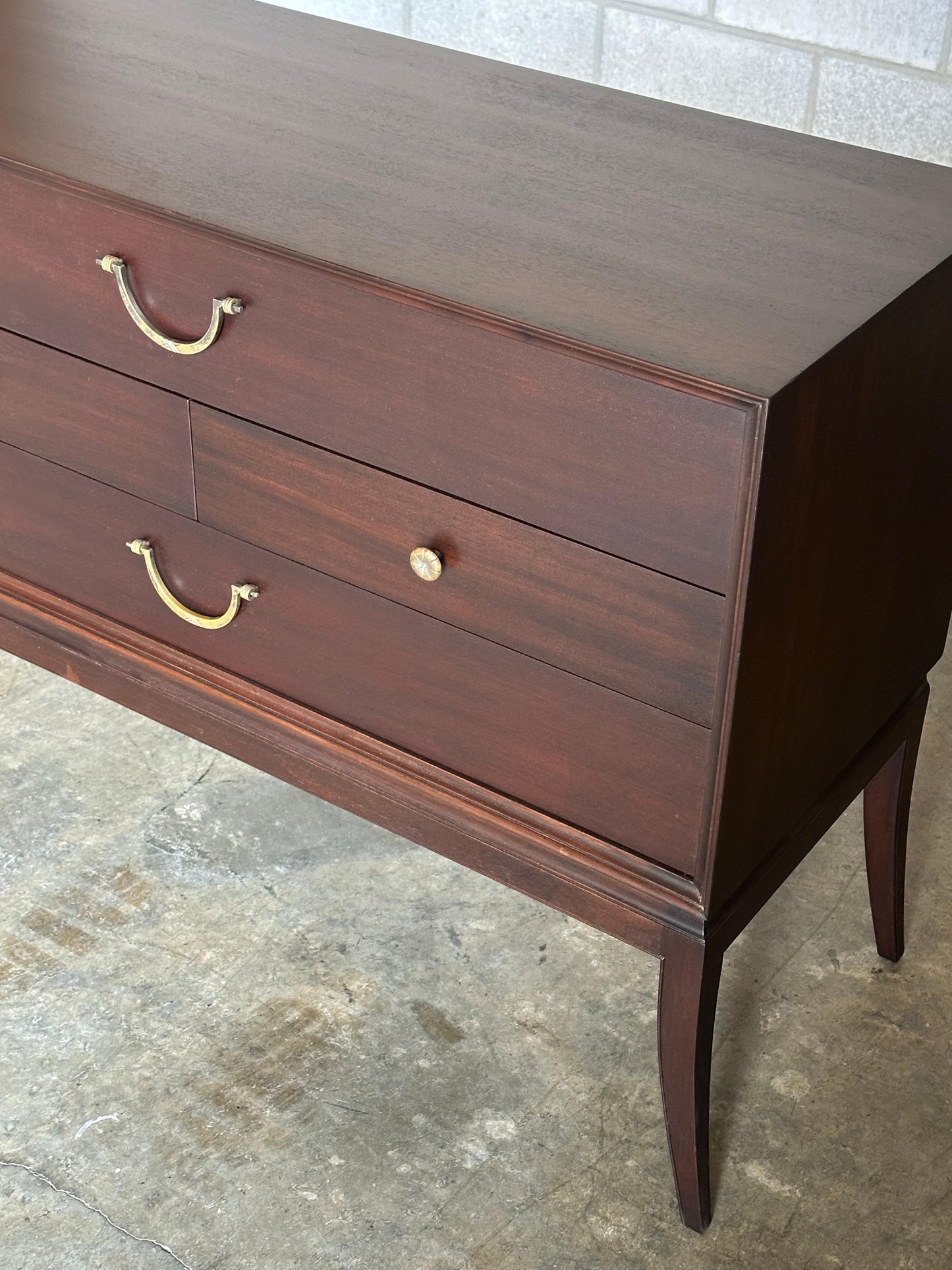 Frisman Vintage 1950s Tommi Parzinger for Charak Modern Chest of Drawers