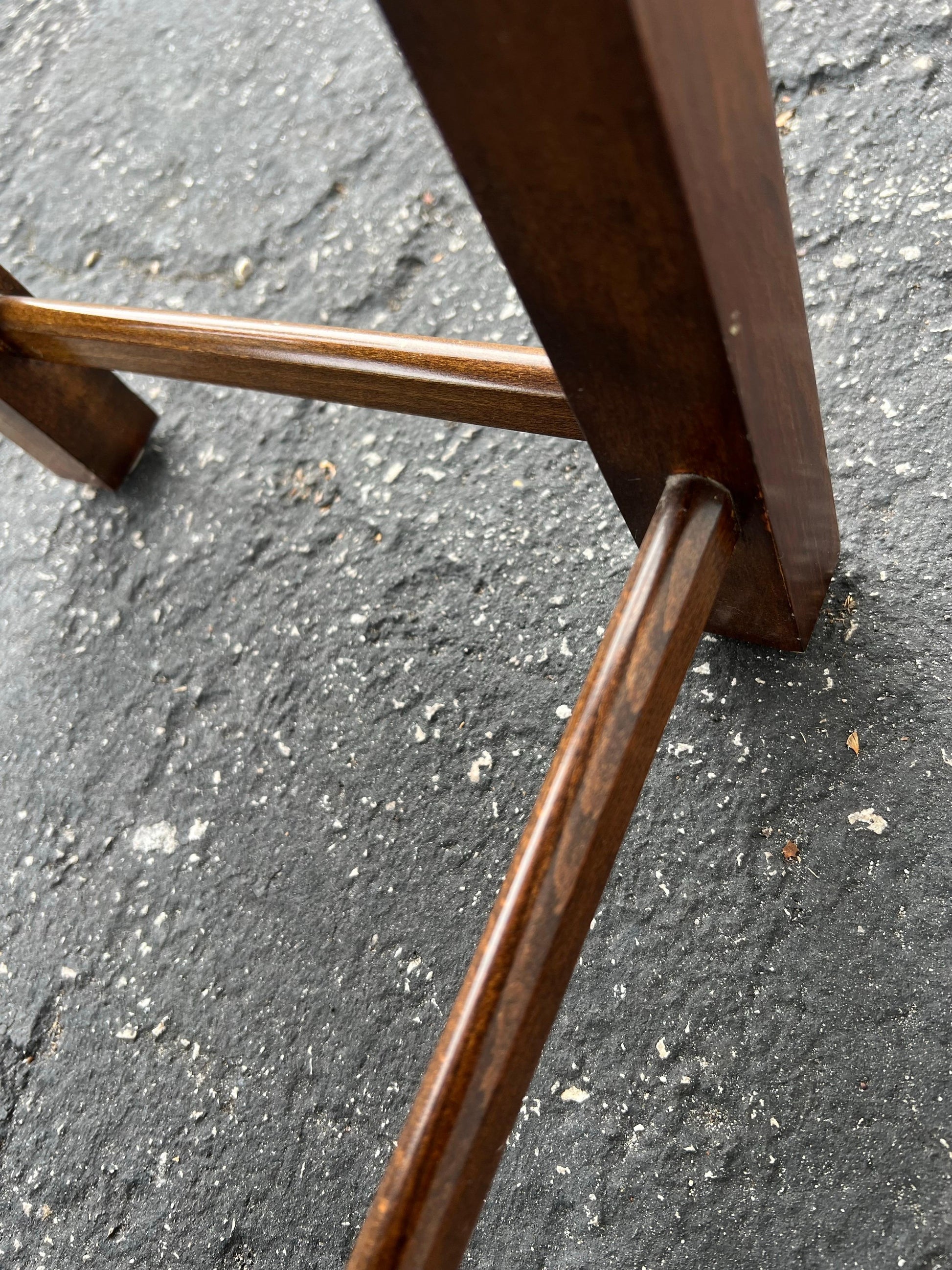 Frisman Vintage John Stuart Campaign Mini Chest ca' 1960's Burl