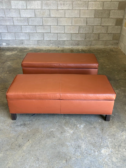 Frisman Vintage Ludwig Mies Van Der Rohe for Knoll Krefeld Benches- A Pair