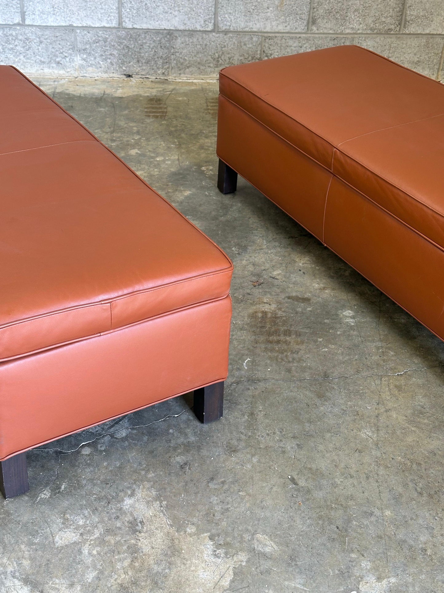 Frisman Vintage Ludwig Mies Van Der Rohe for Knoll Krefeld Benches- A Pair