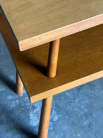 Frisman Vintage 1950s t.h. Robsjohn-Gibbbings for Widdicomb Tiered Console Table