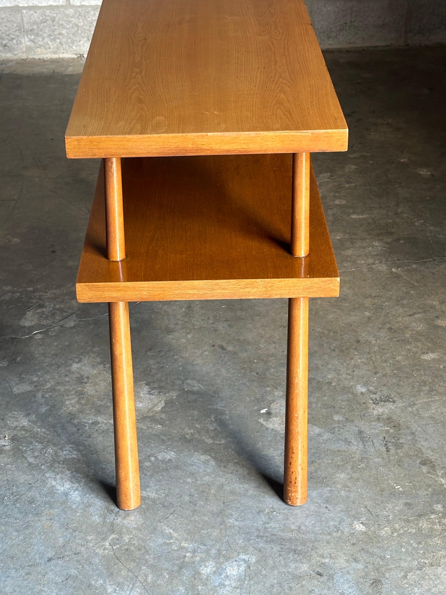 Frisman Vintage 1950s t.h. Robsjohn-Gibbbings for Widdicomb Tiered Console Table