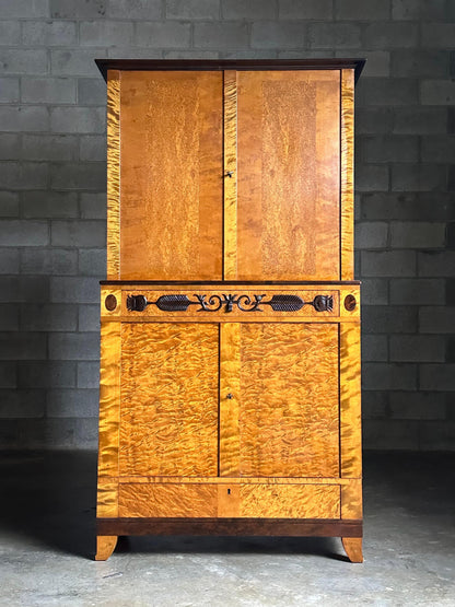 Frisman Vintage 1930s Swedish Large Cupboard Cabinet by Carl Malmsten for Ab Nordiska Kompaniet