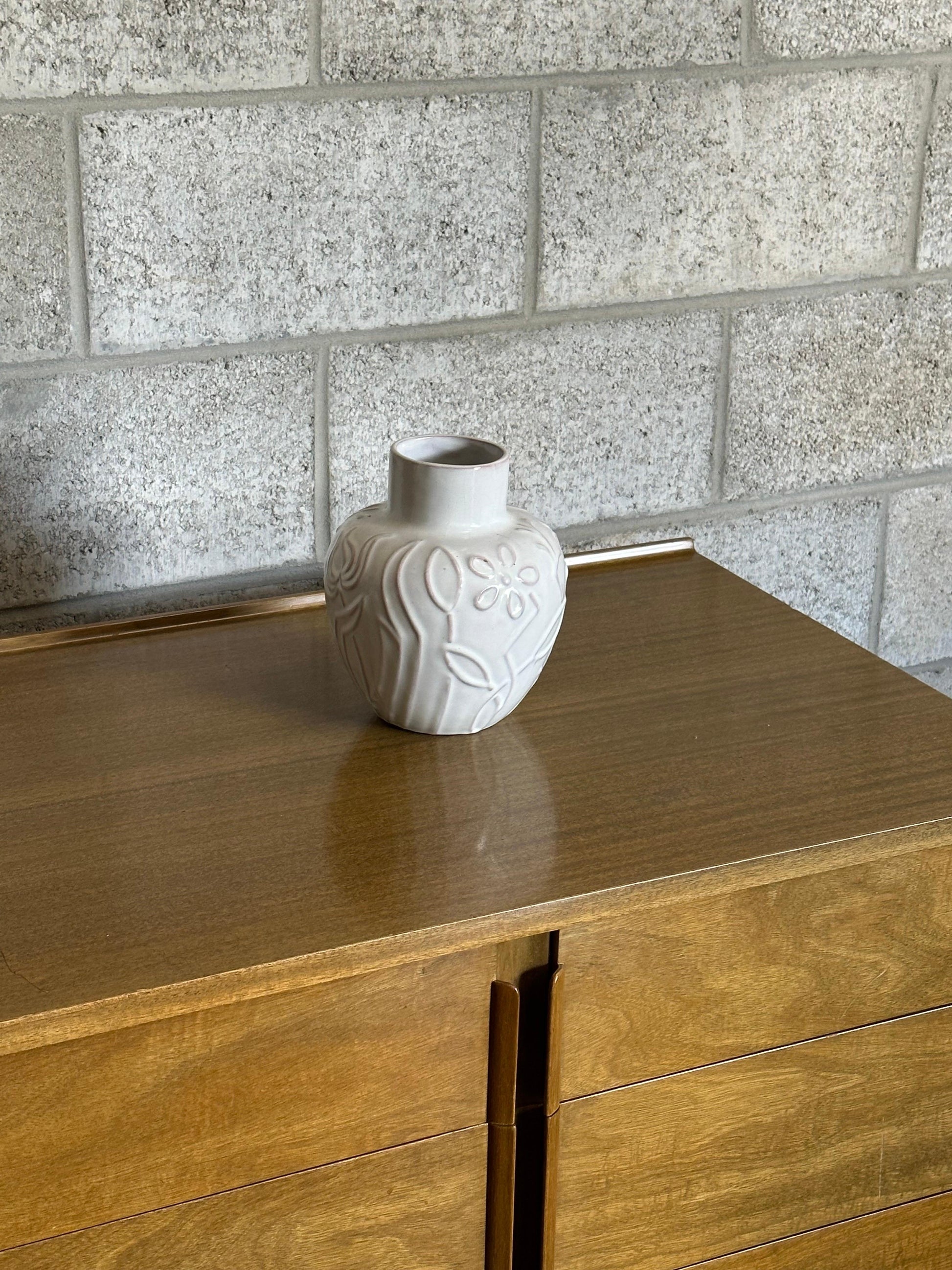 Frisman Vintage 1940s Harald Östergren Vase for Upsala-Ekeby, Sweden