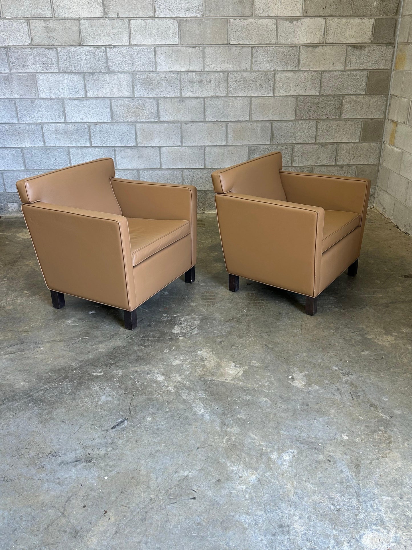 Frisman Vintage Ludwig Mies Van Der Rohe for Knoll Krefeld Chairs- A Pair