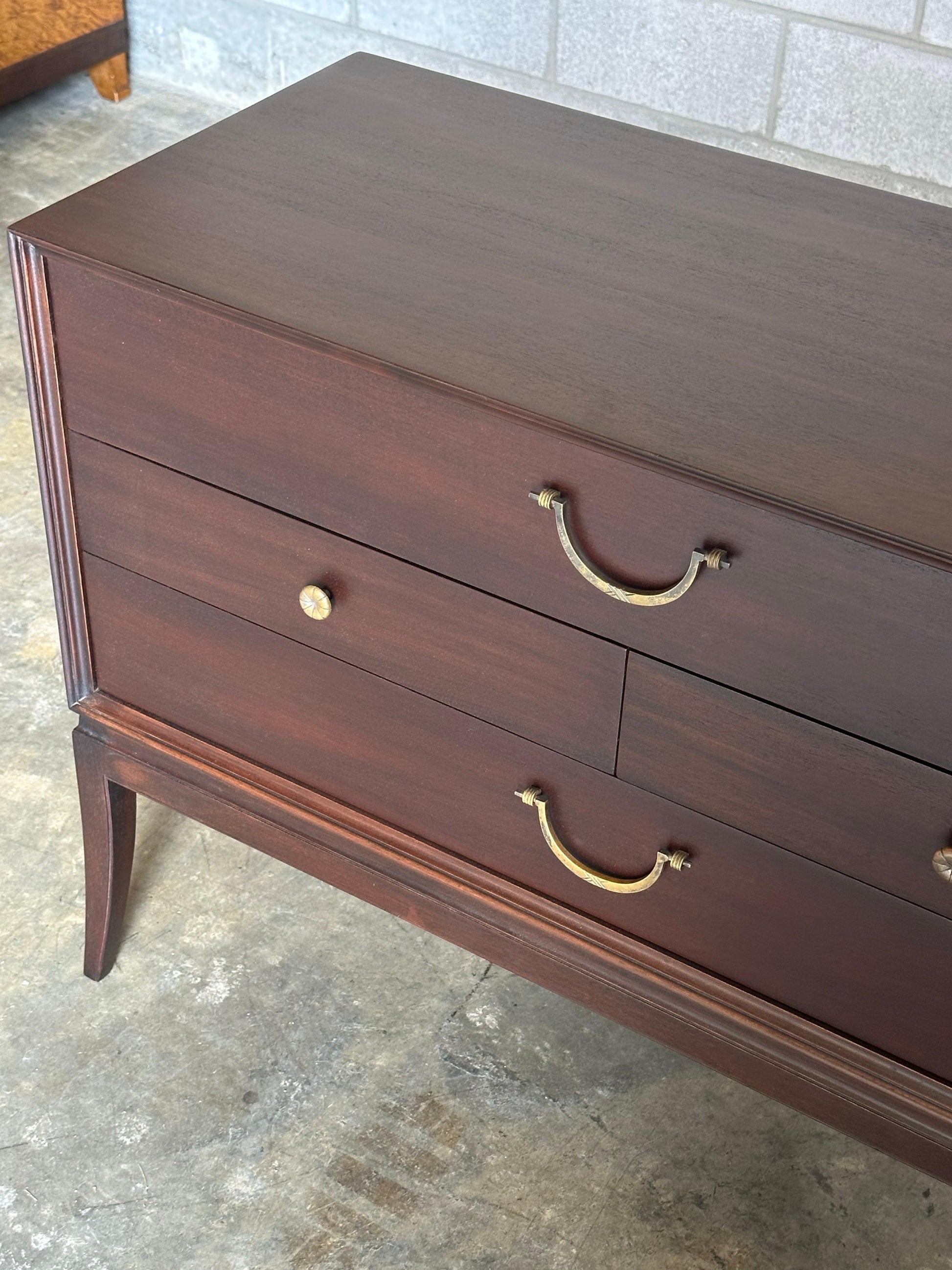 Frisman Vintage 1950s Tommi Parzinger for Charak Modern Chest of Drawers