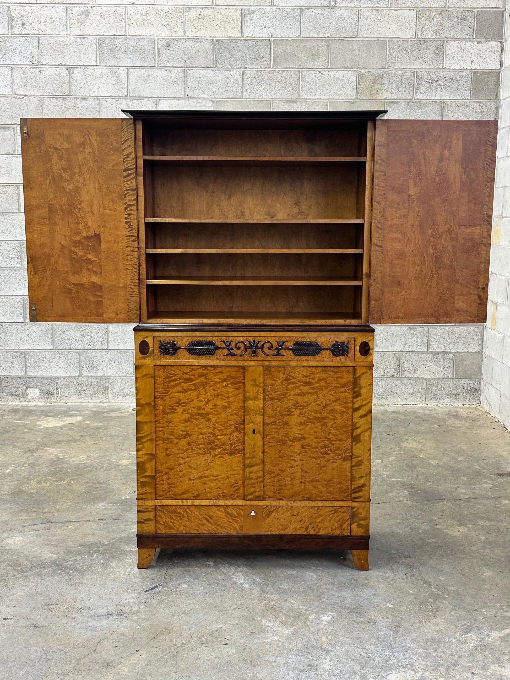 Frisman Vintage 1930s Swedish Large Cupboard Cabinet by Carl Malmsten for Ab Nordiska Kompaniet
